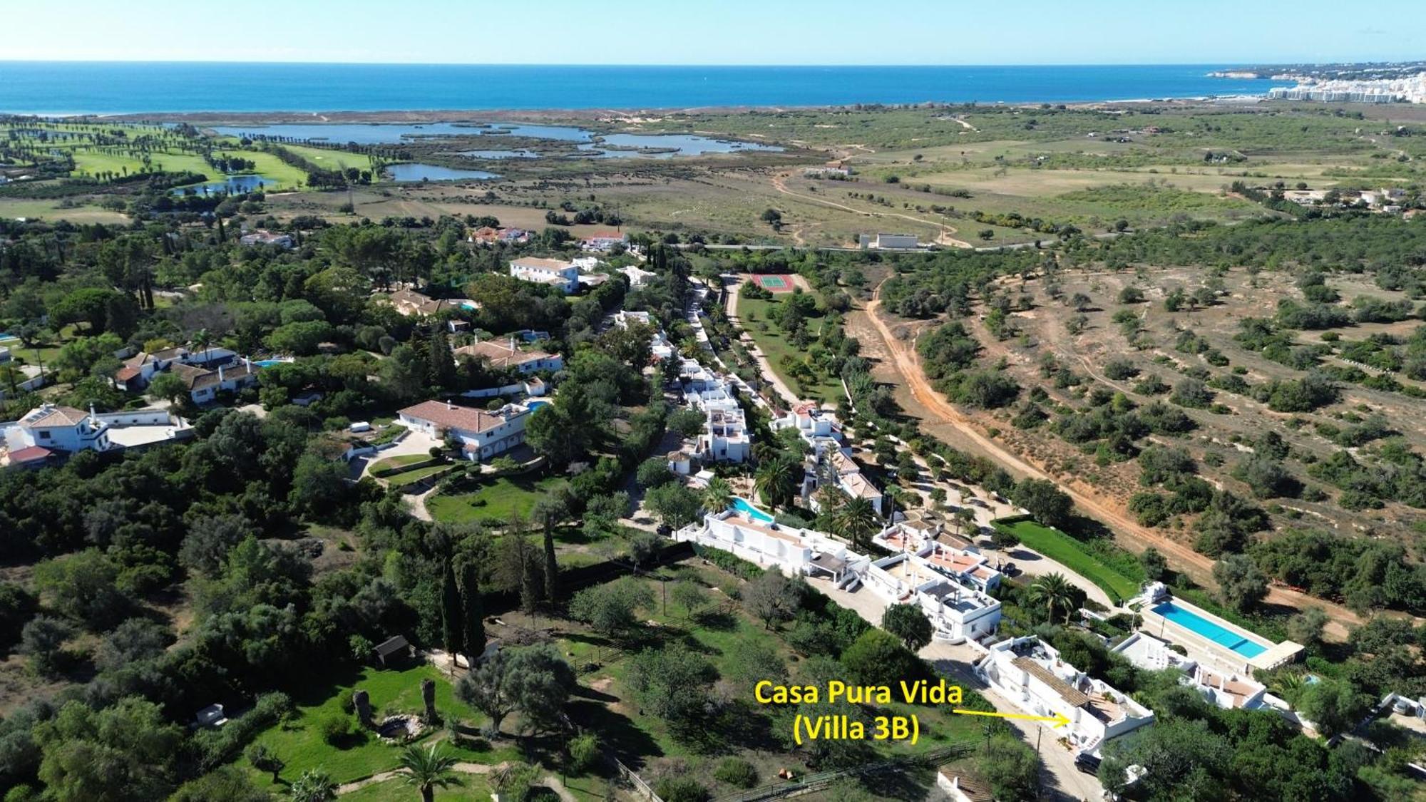 Villa Casa Pura Vida - fantastic sea view Pêra Exterior foto